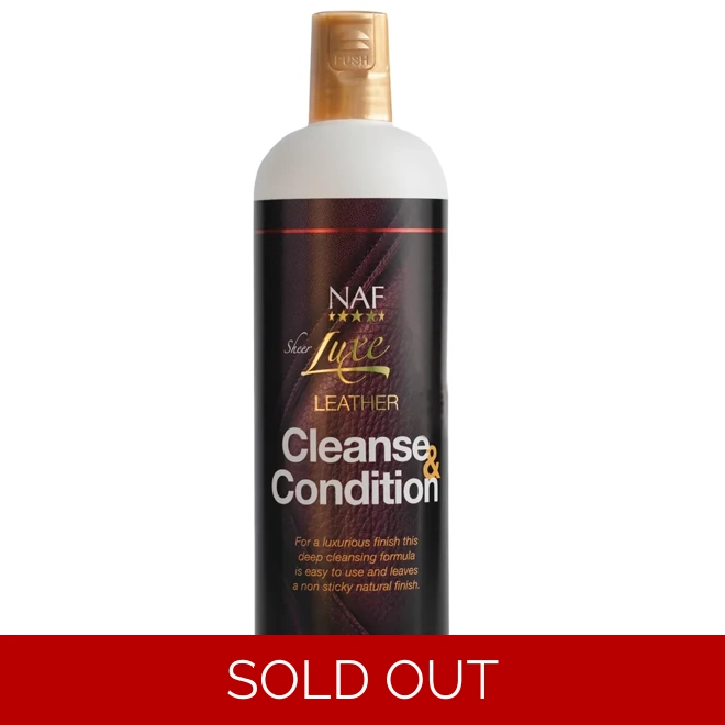 product Image for NAF Sheer Luxe Leather Cleanse & Condition - 500ml